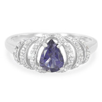 Anello in argento con Iolite Orissa
