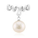 Ciondolo in argento con Perla d'Acqua Dolce Bianca (MONOSONO COLLECTION)