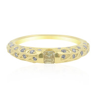 Anello in oro con Diamante Giallo VS1 (de Melo)