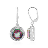 Orecchini in argento con Quarzo Mistico