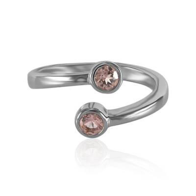 Anello in argento con Topazio Imperiale Ouro Preto