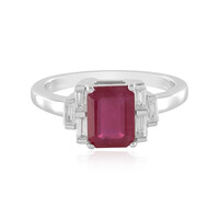 Anello in argento con Rubino Bemainty