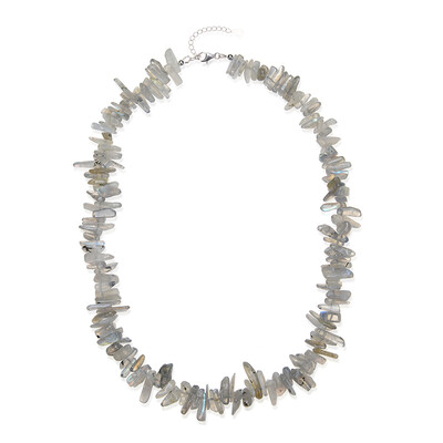 Collana in argento con Labradorite