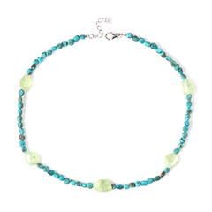 Collana in argento con Turchese Arizona