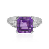 Anello in argento con Ametista