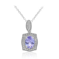 Collana in argento con Tanzanite