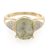 Anello in oro con Tormalina Cuprian (AMAYANI)