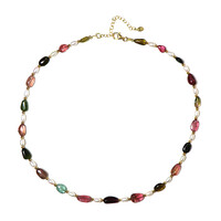 Collana in argento con Tormalina (Riya)