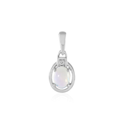Ciondolo in argento con Opale di Welo