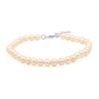 Bracciale in argento con Perla di Acqua Dolce (TPC)