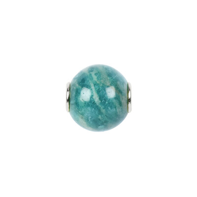 Ciondolo in argento con Amazzonite (MONOSONO COLLECTION)
