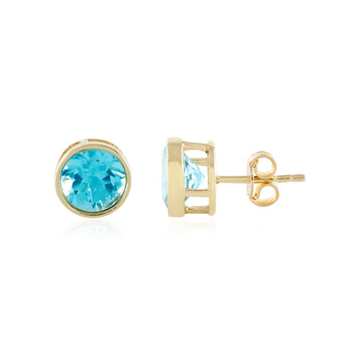 Orecchini in argento con Topazio Paraiba