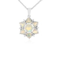 Collana in argento con Opale di Welo