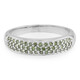 Anello placcato in platino con Diamante Fancy