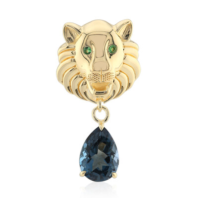Ciondolo in argento con Topazio Blu Londra (Remy Rotenier)