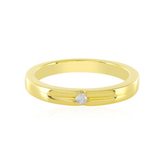 Anello in argento con Diamante PK (J)