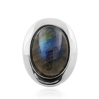 Ciondolo in argento con Labradorite