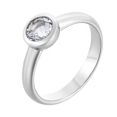 Anello in argento con Acquamarina