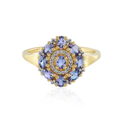 Anello in argento con Tanzanite