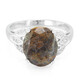 Anello in argento con Quarzo Dinosauro