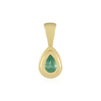 Ciondolo in argento con Smeraldo Russo