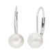 Orecchini in argento con Perla d'Acqua Dolce Bianca