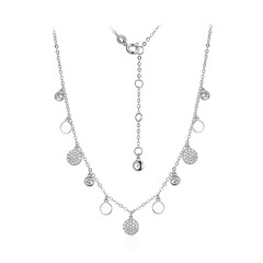 Collana in argento con Zircone