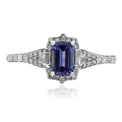 Anello in oro con Tanzanite AAA (CIRARI)