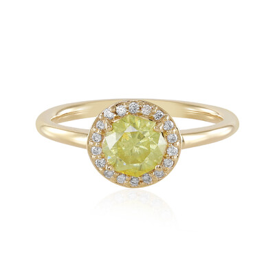 Anello in oro con Sfalerite (AMAYANI)