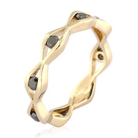 Anello in oro con Diamante Nero (de Melo)