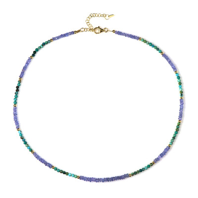 Collana in argento con Turchese Kingman Mohave Blu