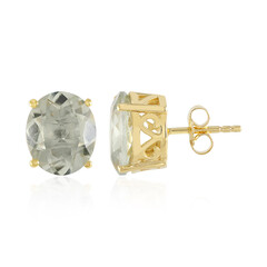Orecchini in argento con Ametista Verde