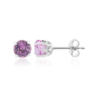 Orecchini in argento con Kunzite