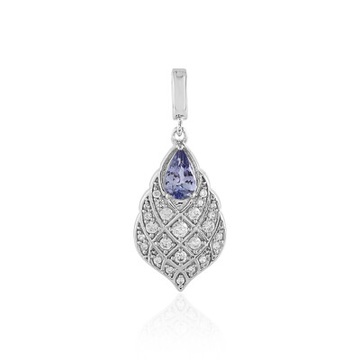 Ciondolo in argento con Tanzanite (non riscaldata)