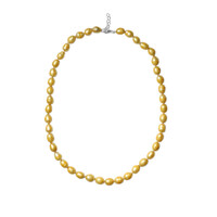 Collana in argento con Perla di Acqua Dolce (TPC)