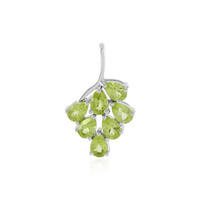 Ciondolo in argento con Peridoto