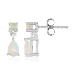 Orecchini in argento con Opale di Welo
