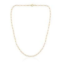 Collana in argento con Perla d'Acqua Dolce Bianca
