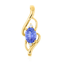 Ciondolo in oro con Tanzanite AAA