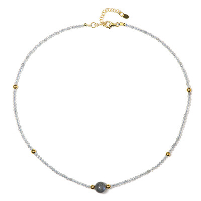 Collana in argento con Labradorite