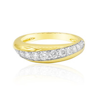 Anello in oro con Diamante IF (D)