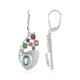 Orecchini in argento con Zircone Ratanakiri (MONOSONO COLLECTION)