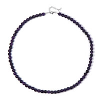 Collana in argento con Ametista Zambiana