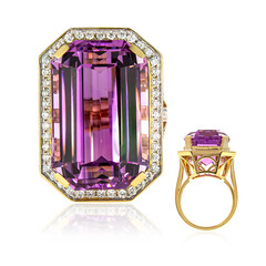 Anello in oro con Kunzite Patroke (AMAYANI)