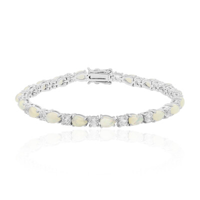 Bracciale in argento con Opale di Welo