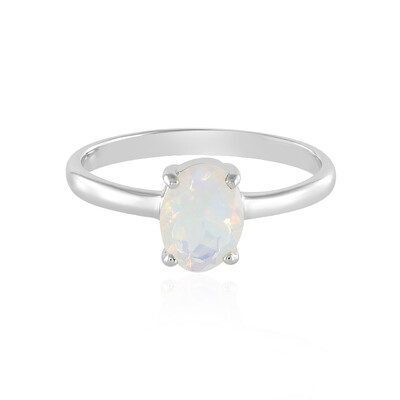 Anello in argento con Opale di Welo