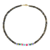 Collana in argento con Opale dell'Etiopia