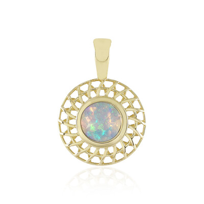 Ciondolo in oro con Opale di Welo (Ornaments by de Melo)