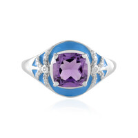 Anello in argento con Ametista