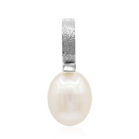 Ciondolo in argento con Perla di Acqua Dolce (TPC)